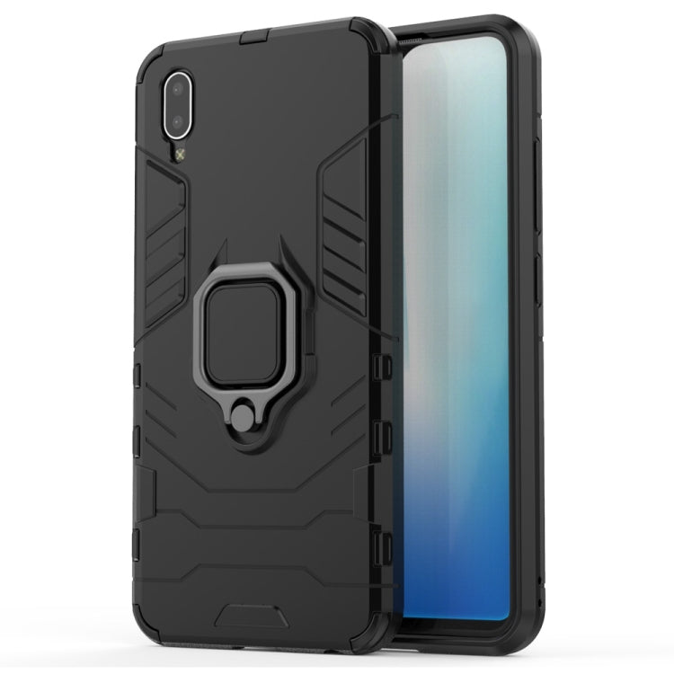 PC + TPU Shockproof Protective Case with Magnetic Ring Holder for Vivo Y93