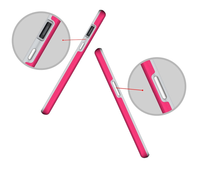 Anti-slip Armor Texture TPU + PC Case for OnePlus 6