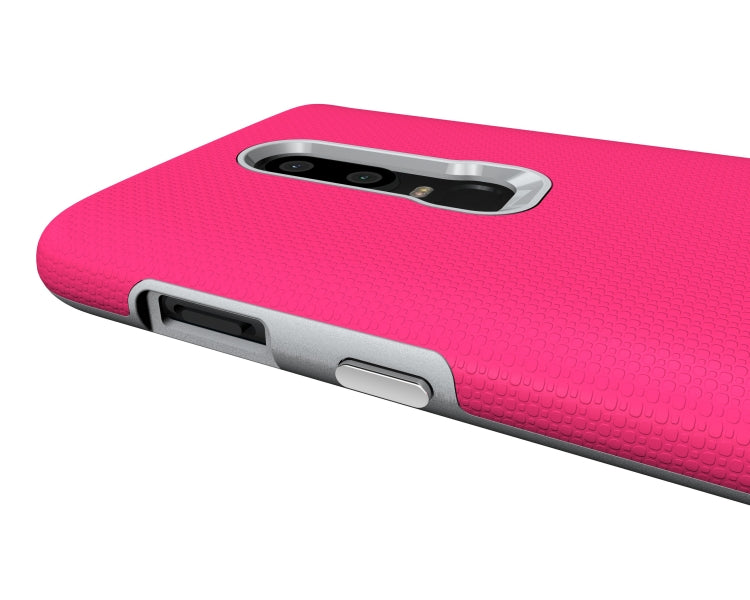 Anti-slip Armor Texture TPU + PC Case for OnePlus 6