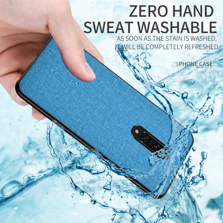 Shockproof Cloth Texture PC+ TPU Protective Case for OnePlus 7