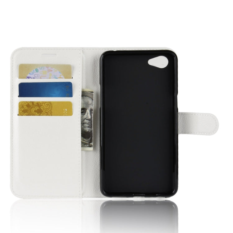 Litchi Texture Horizontal Flip Leather Case for OPPO A3, with Wallet & Holder & Card Slots