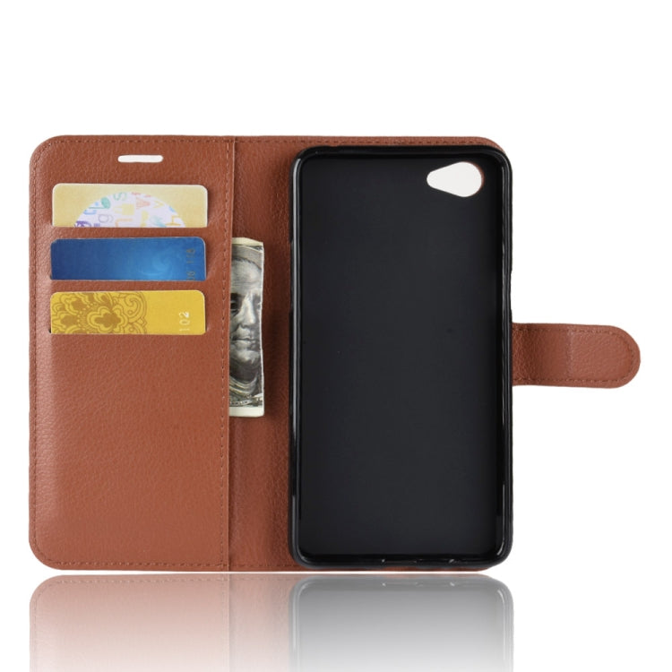 Litchi Texture Horizontal Flip Leather Case for OPPO A3, with Wallet & Holder & Card Slots
