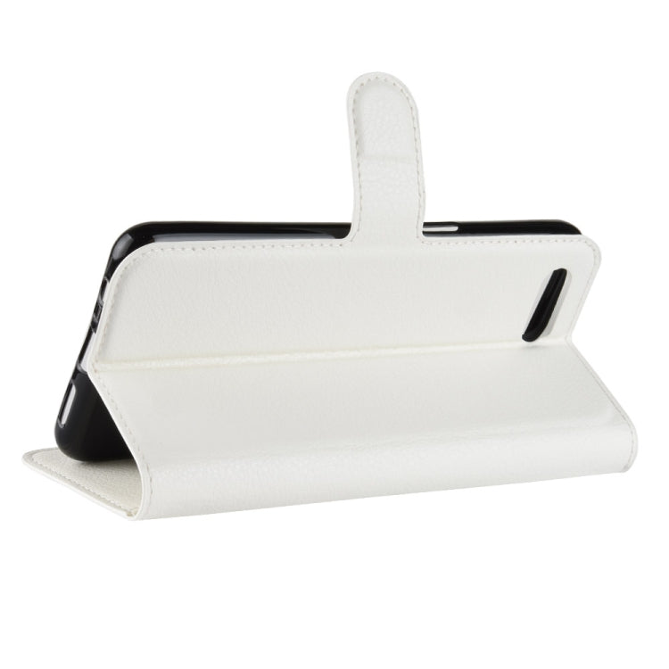 Litchi Texture Horizontal Flip Leather Case for OPPO A5, with Wallet & Holder & Card Slots