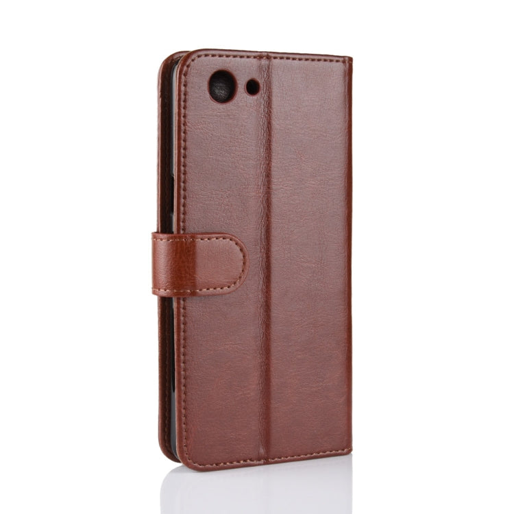 Crazy Horse Texture Horizontal Flip Leather Case for OPPO Realme 1 & F7 Youth A73S, with Wallet & Holder & Card Slots