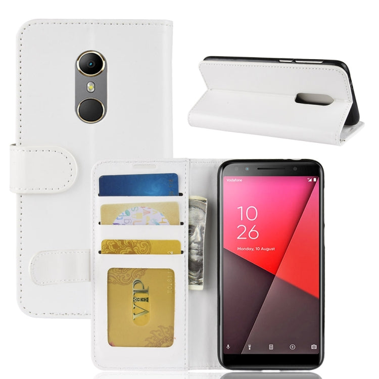 Crazy Horse Texture Horizontal Flip Leather Case for Vodafone Smart N9, with Wallet & Holder & Card Slots