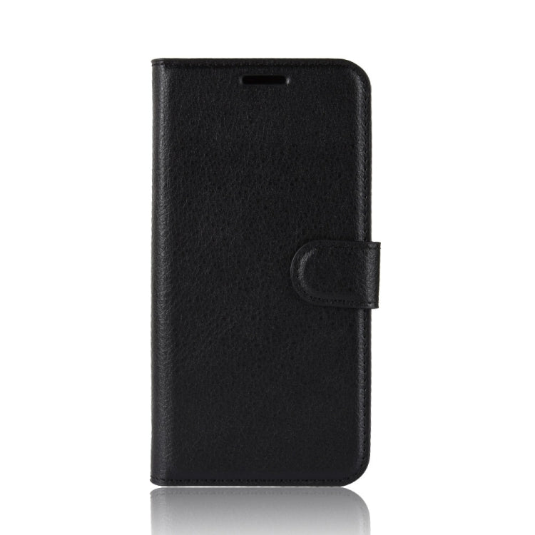 Litchi Texture Horizontal Flip Leather Case for OPPO R15 Pro, with Wallet & Holder & Card Slots