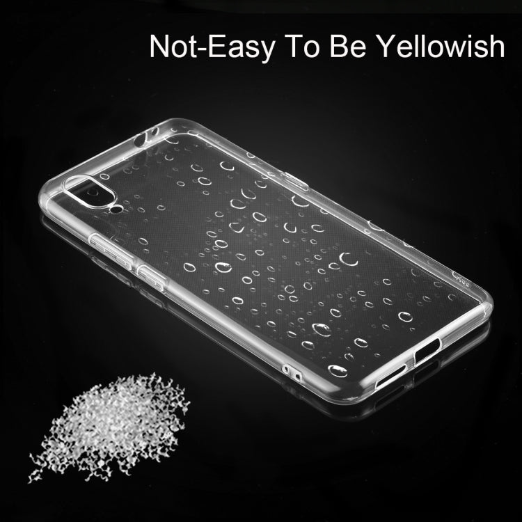 50 PCS 0.75mm Transparent TPU Case for vivo X23