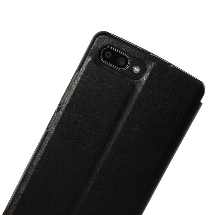 OCUBE Spring Texture Horizontal Flip Leather Case for Blackview A20, with Holder