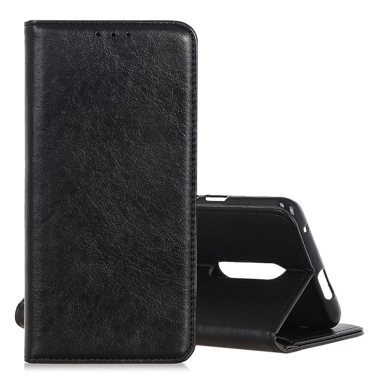 Magnetic Retro Crazy Horse Texture Horizontal Flip Leather Case for Oneplus 7 Pro, with Holder & Card Slots & Photo Frame