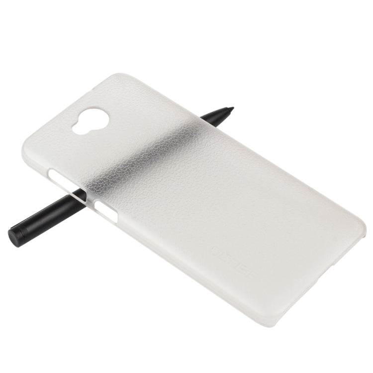 Litchi Texture Transparent PC Shockproof Protective Case for CUBOT A5