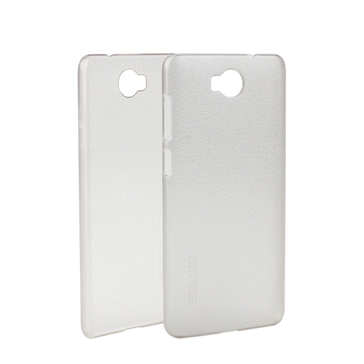 Litchi Texture Transparent PC Shockproof Protective Case for CUBOT A5