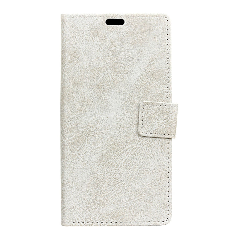 For Wiko Jerry 3 Retro Crazy Horse Texture Horizontal Flip Leather Case with Holder & Card Slots & Wallet & Photo Frame