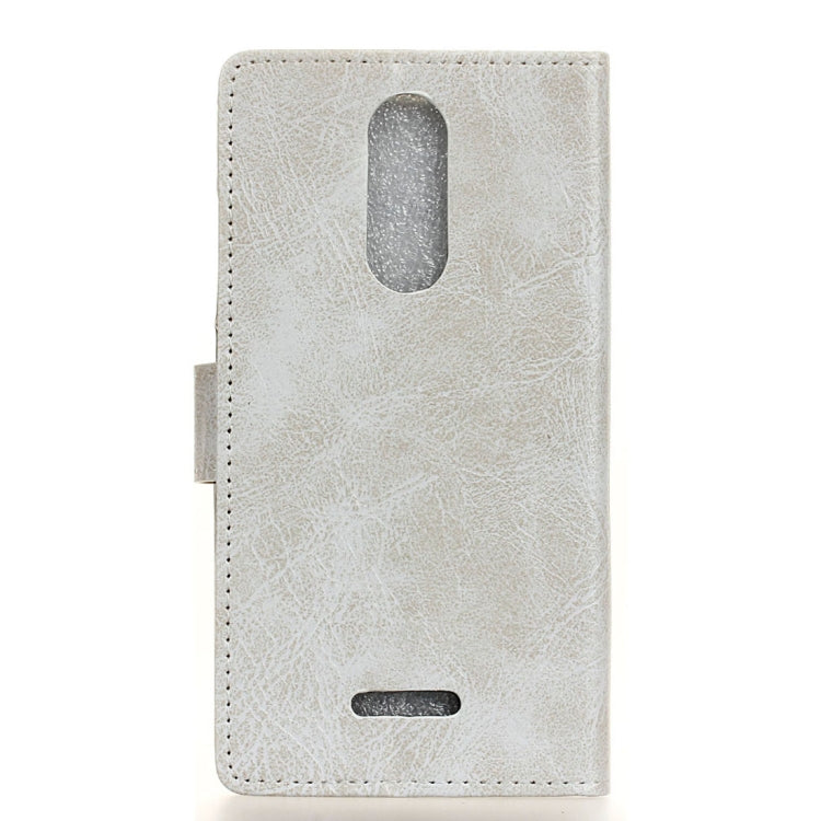 For Wiko Jerry 3 Retro Crazy Horse Texture Horizontal Flip Leather Case with Holder & Card Slots & Wallet & Photo Frame