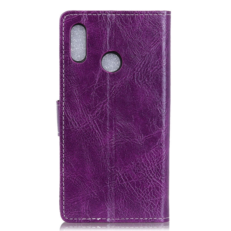 For Wiko View 2 Pro Retro Crazy Horse Texture Horizontal Flip Leather Case with Holder & Card Slots & Wallet & Photo Frame