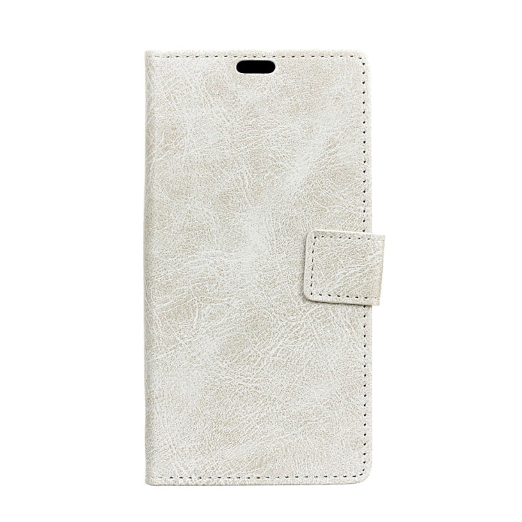 For Wiko View 2 Pro Retro Crazy Horse Texture Horizontal Flip Leather Case with Holder & Card Slots & Wallet & Photo Frame