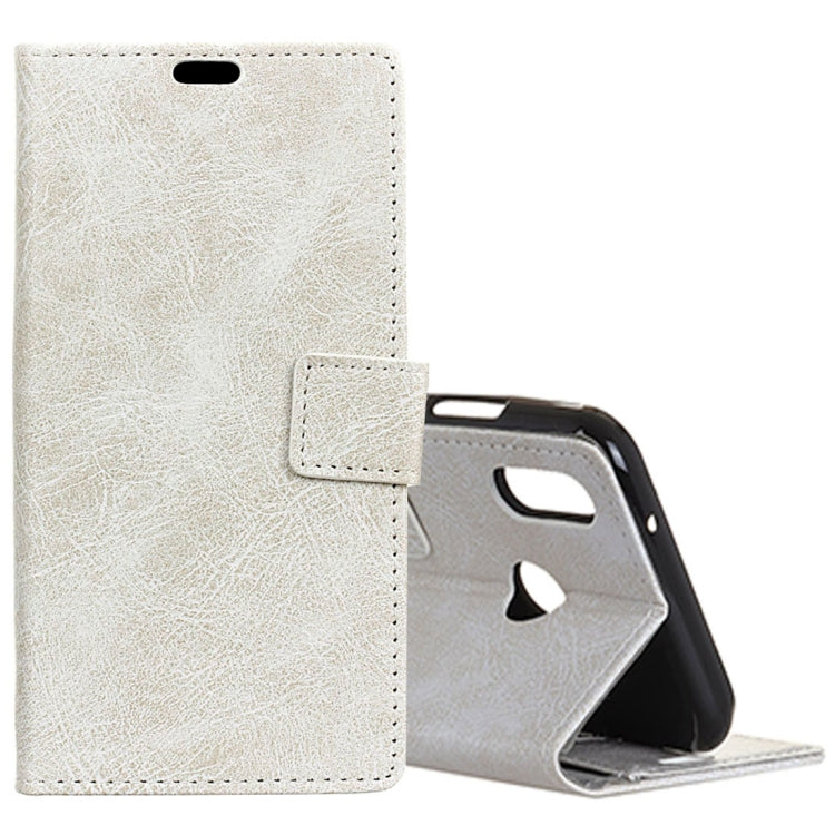 For Wiko View 2 Pro Retro Crazy Horse Texture Horizontal Flip Leather Case with Holder & Card Slots & Wallet & Photo Frame