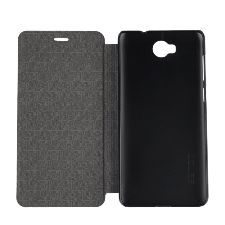 CUBOT Spring Texture Horizontal Flip Leather Case for CUBOT A5 with Holder