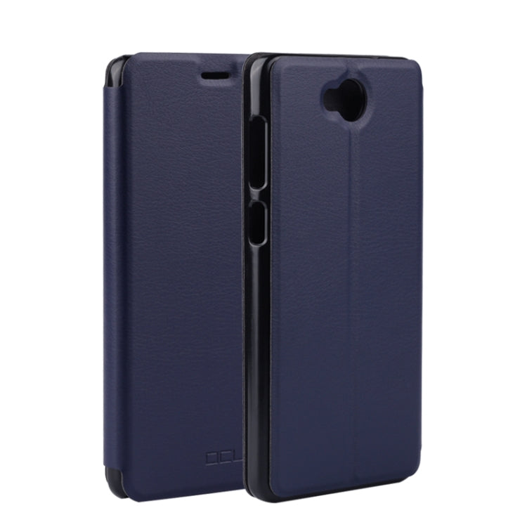 CUBOT Spring Texture Horizontal Flip Leather Case for CUBOT A5 with Holder