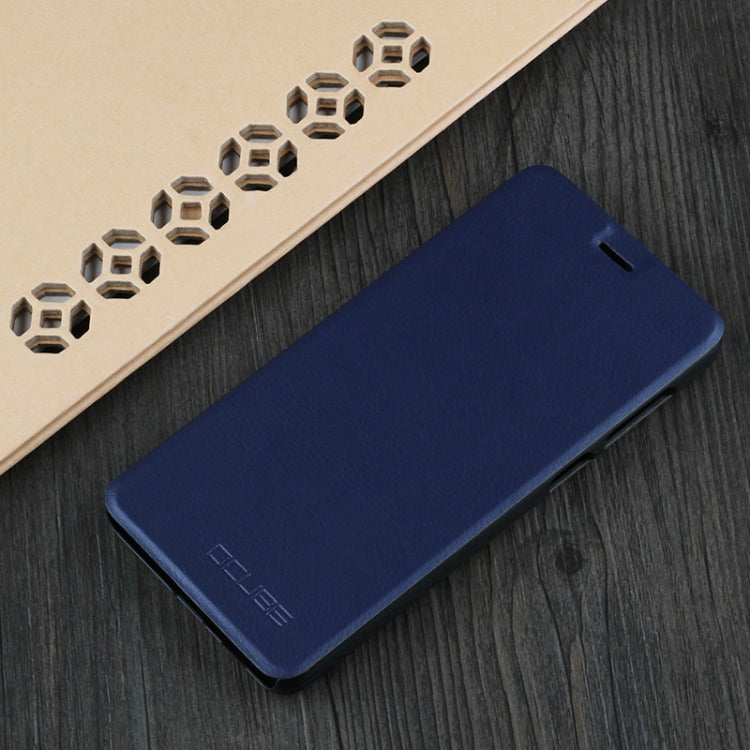 CUBOT Spring Texture Horizontal Flip Leather Case for CUBOT A5 with Holder