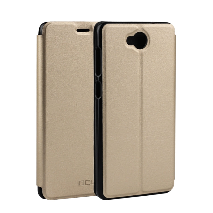 CUBOT Spring Texture Horizontal Flip Leather Case for CUBOT A5 with Holder