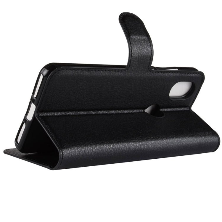 Litchi Texture Horizontal Flip Leather Case for Wiko View 2, with Holder & Card Slots & Wallet