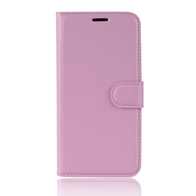 Litchi Texture Horizontal Flip Leather Case for Wiko View 2, with Holder & Card Slots & Wallet