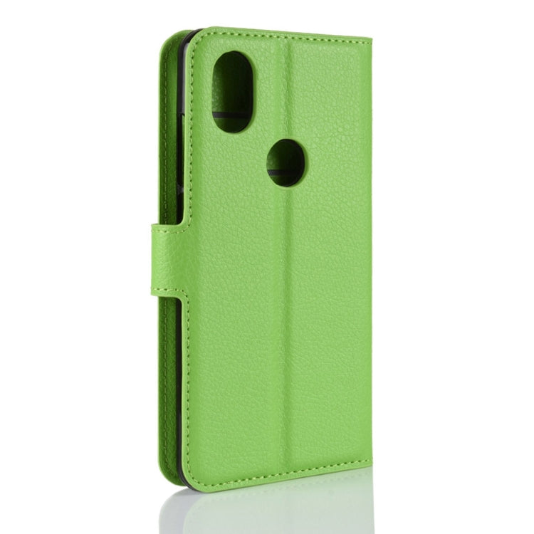 Litchi Texture Horizontal Flip Leather Case for Wiko View 2, with Holder & Card Slots & Wallet