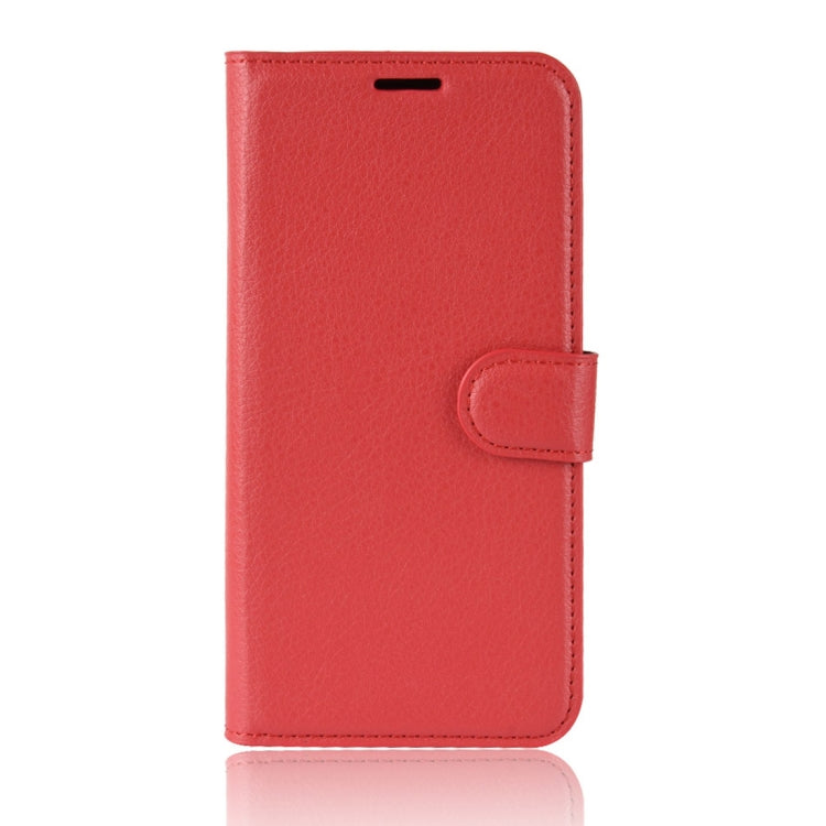 Litchi Texture Horizontal Flip Leather Case for Wiko View 2, with Holder & Card Slots & Wallet