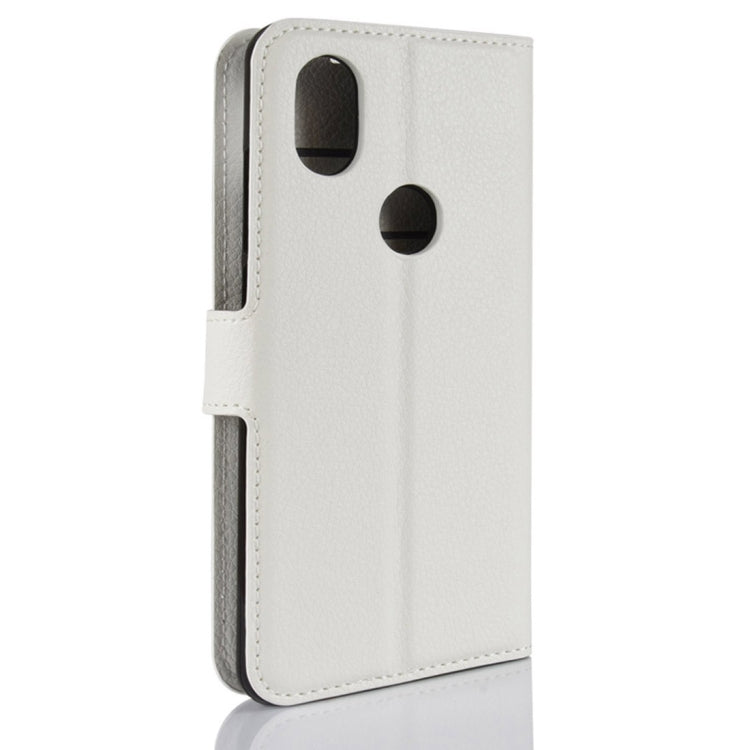 Litchi Texture Horizontal Flip Leather Case for Wiko View 2, with Holder & Card Slots & Wallet