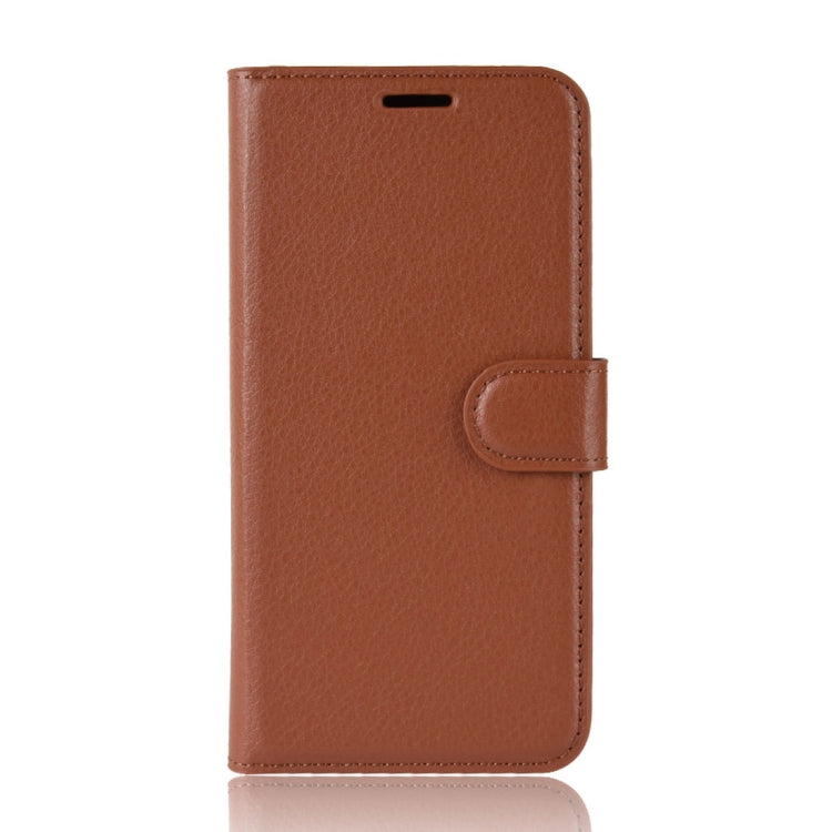 Litchi Texture Horizontal Flip Leather Case for Wiko View 2, with Holder & Card Slots & Wallet