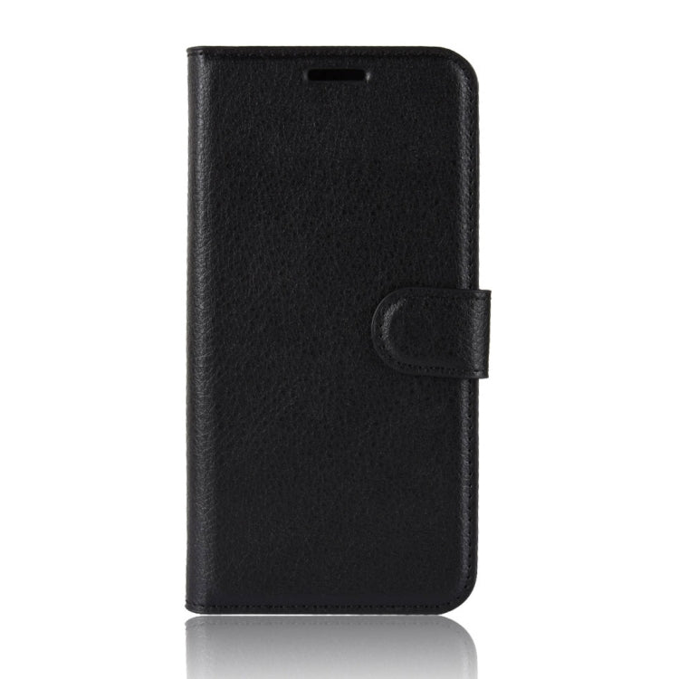Litchi Texture Horizontal Flip Leather Case for Wiko View Go, with Wallet & Holder & Card Slots