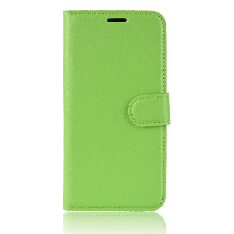 Litchi Texture Horizontal Flip Leather Case for Wiko View Go, with Wallet & Holder & Card Slots
