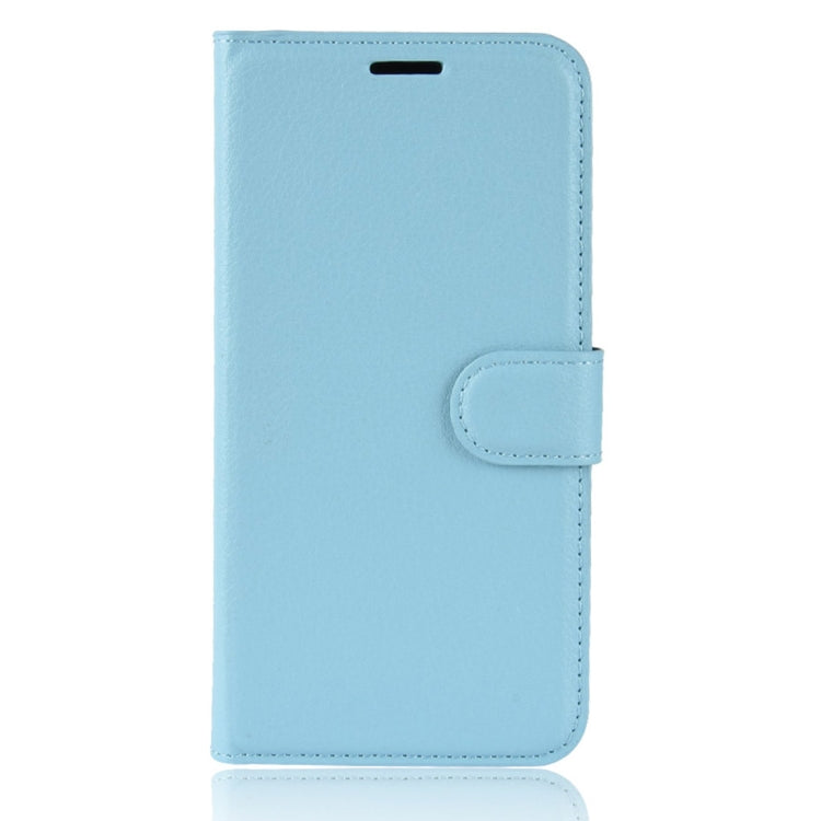 Litchi Texture Horizontal Flip Leather Case for Wiko View Go, with Wallet & Holder & Card Slots