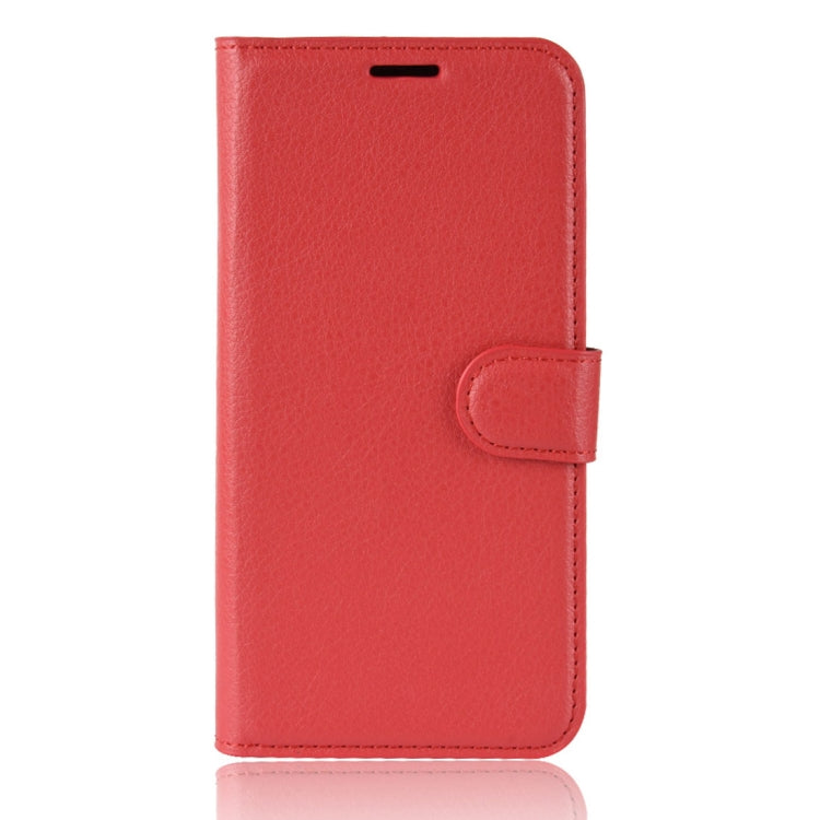 Litchi Texture Horizontal Flip Leather Case for Wiko View Go, with Wallet & Holder & Card Slots