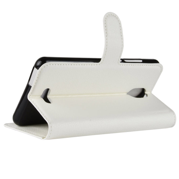 Litchi Texture Horizontal Flip Leather Case for Wiko View Go, with Wallet & Holder & Card Slots