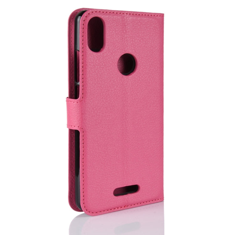 Litchi Texture Horizontal Flip Leather Case for Wiko View Max,with Wallet & Holder & Card Slots