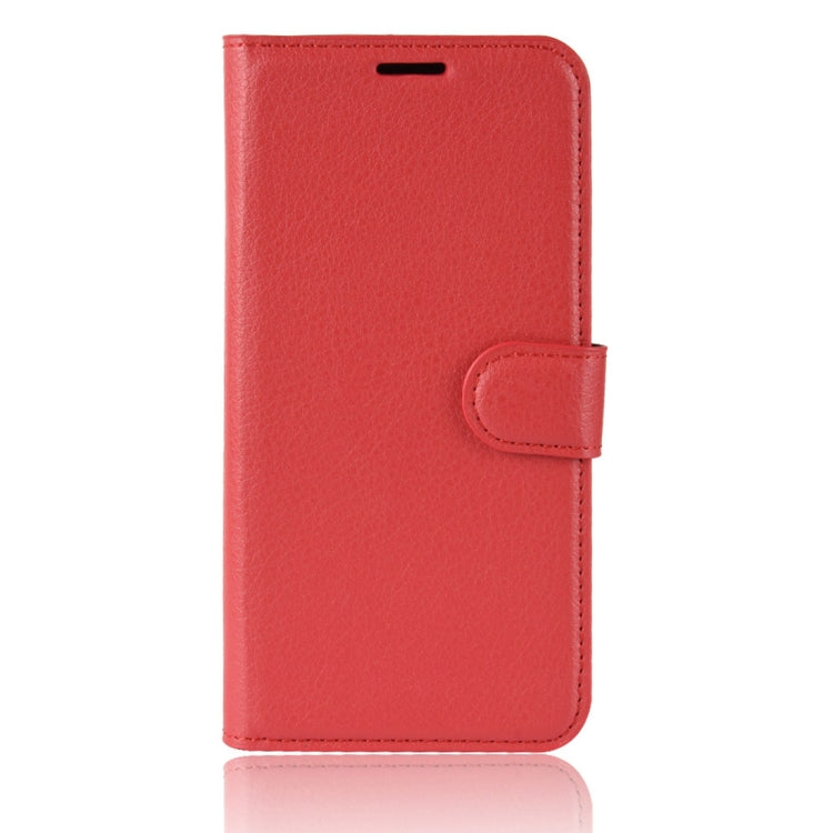 Litchi Texture Horizontal Flip Leather Case for Wiko View Max,with Wallet & Holder & Card Slots