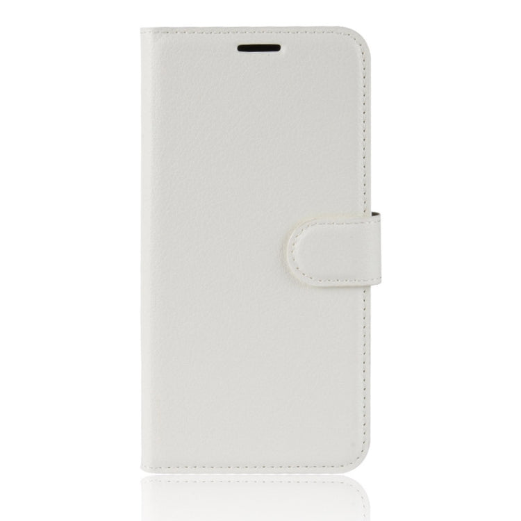 Litchi Texture Horizontal Flip Leather Case for Wiko View Max,with Wallet & Holder & Card Slots