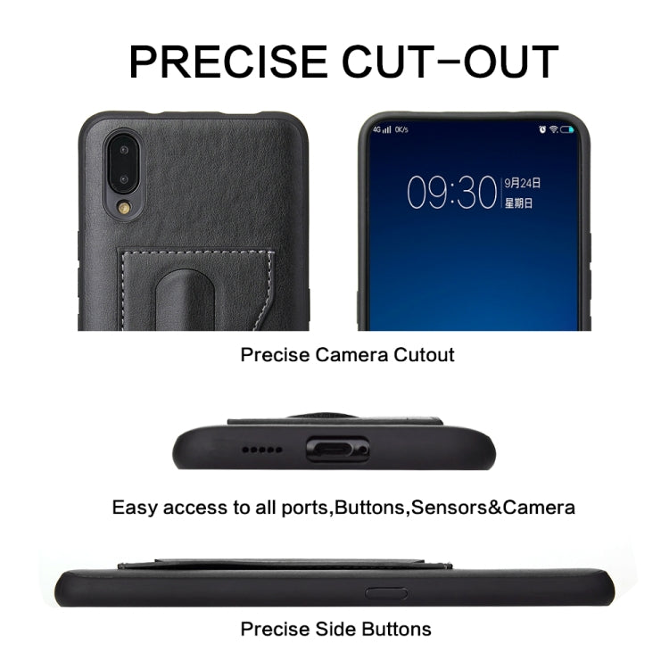 Fierre Shann Full Coverage Protective Leather Case for vivo NEX,  with Holder & Card Slot