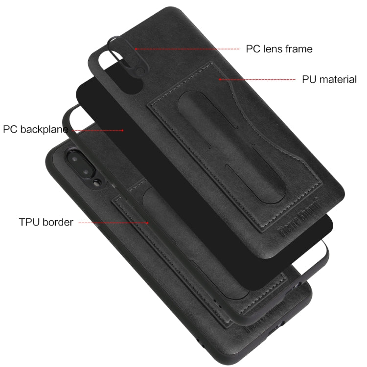 Fierre Shann Full Coverage Protective Leather Case for vivo NEX,  with Holder & Card Slot