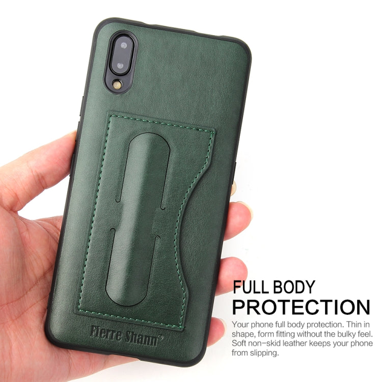 Fierre Shann Full Coverage Protective Leather Case for vivo NEX,  with Holder & Card Slot
