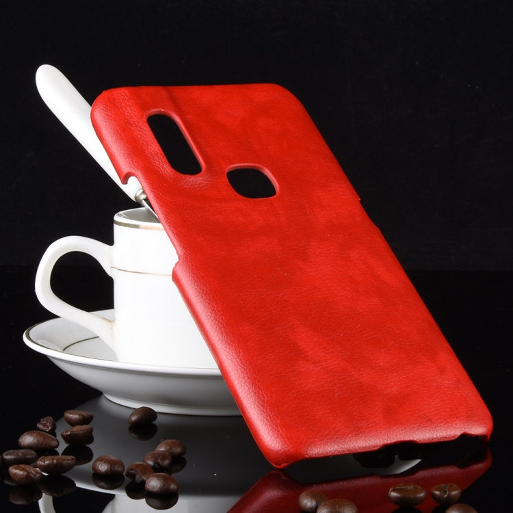 Shockproof Litchi Texture PC + PU Case for Vivo V15