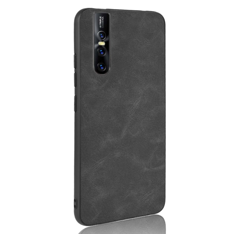 Shockproof Sheep Skin PC + PU + TPU Case for Vivo V15 Pro