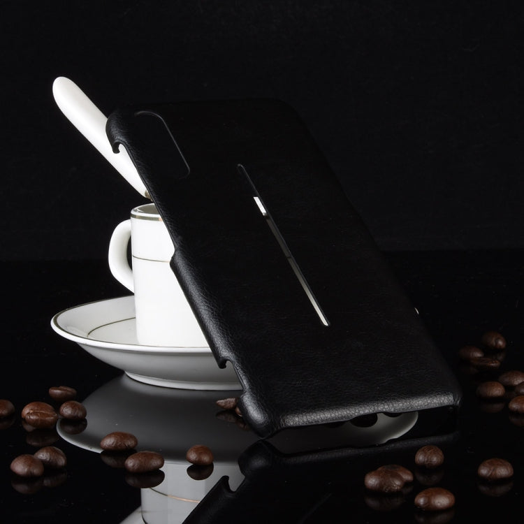 Shockproof Litchi Texture PC + PU Case for Vivo iQOO