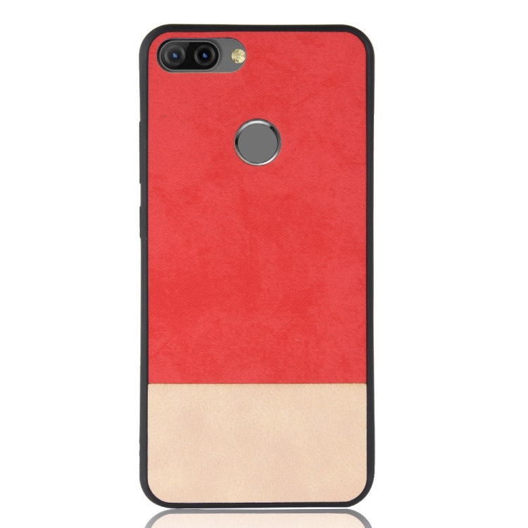 Shockproof Color Matching Denim PU + TPU Case for Tecno HOT 6 PRO X608