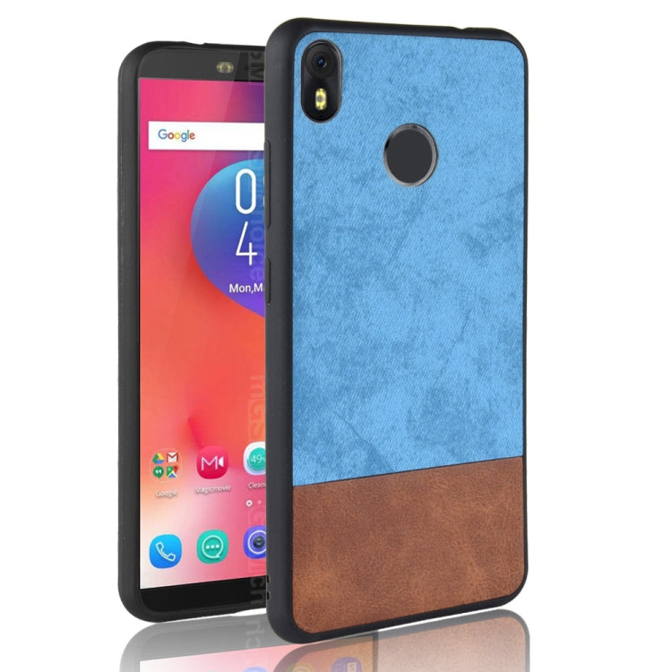 Shockproof Color Matching Denim PU + TPU Case for Tecno Infinix Hot S3 X573