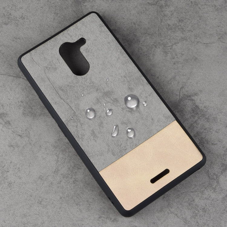 Shockproof Color Matching Denim PU + TPU Case for Tecno HOT 4 X557