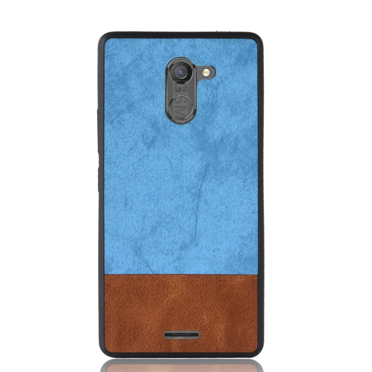 Shockproof Color Matching Denim PU + TPU Case for Tecno HOT 4 X557