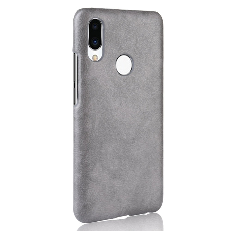 Shockproof Litchi Texture PC + PU Case for Meizu Note 9