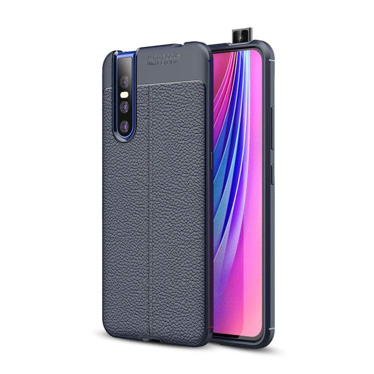Litchi Texture TPU Shockproof Case for VIVO V15 Pro